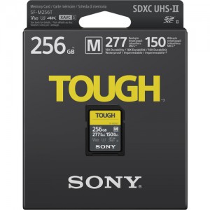 Thẻ nhớ Sony 256GB SDXC SF-M series TOUGH UHS-II 277/150MB/s
