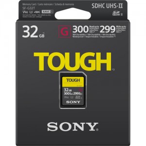 Thẻ nhớ Sony SDHC 32GB SF-G series TOUGH UHS-II V90 U3 300MB/s