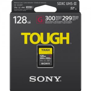 Thẻ nhớ Sony SDXC 128GB SF-G series TOUGH UHS-II V90 U3 300MB/s