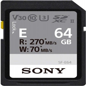 Thẻ nhớ SDXC 64GB Sony SF-E Series UHS-II