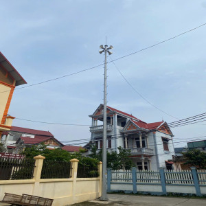 Cột treo Loa bát giác